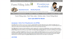 Desktop Screenshot of formfilljobs.com
